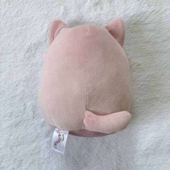 Squishmallows TABITHA the Pink TABBY CAT 7.5" Plush Kitten KELLYTOY Soft Stuffed - Picture 3 of 7